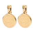 thumbnail image 3 of Colgante de medallas de San Benito, 2 piezas de medallas de San Benito, joyería de San Benito, collar de San Benito, durabilidad probada en el tiempo, 3 of 12