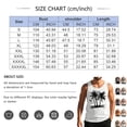 thumbnail image 2 of Uwinwear Men's Tank Tops Beach Summer Sleeveless Shirts Graphic Palm Tree Vacation Tanks Muscle Gym Tank Top Fashion Sleeveless Vest,Beige,M, 2 of 3