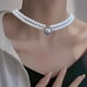 thumbnail image 1 of Joyería Nupcial, Conjunto de Joyería Nupcial, Diamantes de Imitación, Regalo de Moda, Accesorios Resistentes para Vestido de Novia, Joyería para Mujer 44cm, 1 of 8