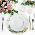 thumbnail image 4 of Round Placemats Plate Mats 15 Inch Non-Slip Heat Resistant Washable PVC Set Table Decoration for Kitchen Dining Easter Chick with Eggs, 4 of 6