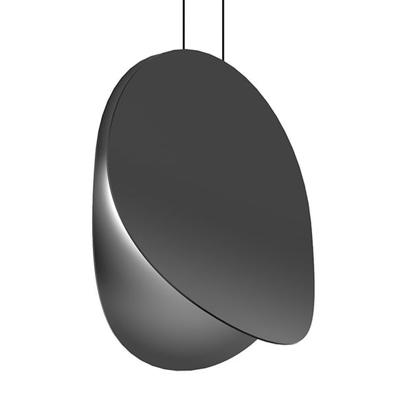 Sonneman 1768-18 Malibu Discs 18" Wide Led Pendant - Black