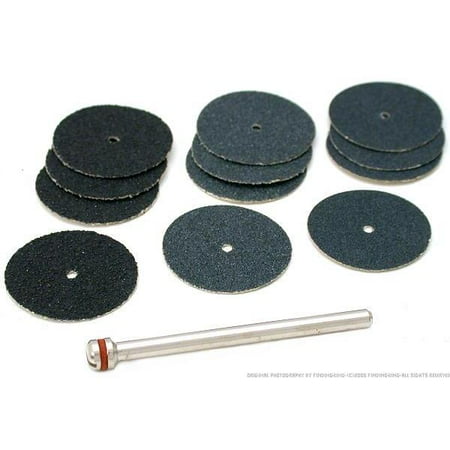 

12 Sanding Discs Jewelers Grinding Wheels fits Dremel
