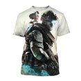 thumbnail image 1 of Juegos de disparos populares, moda de verano, patrones de diseño creativo, impresión 3D, camiseta personalizada estimulante a la moda, 1 of 5