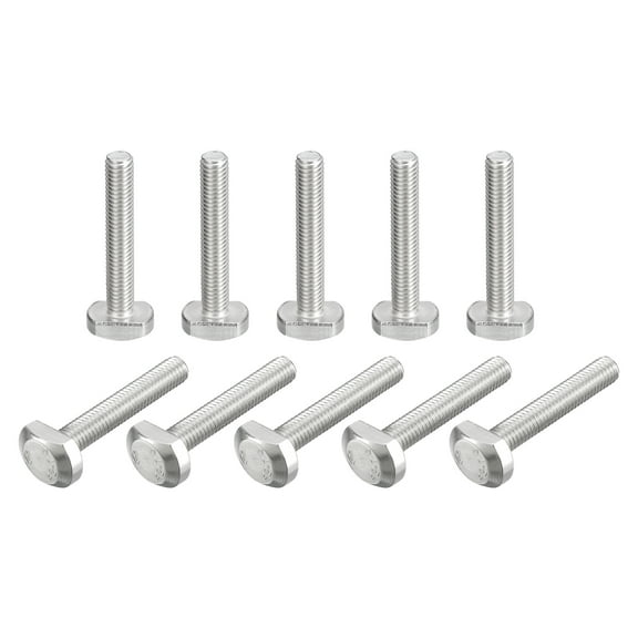 T-Slot Bolts, 10 Pack M5x30mm Drop-in Stud Sliding Bolts 304 Stainless Steel