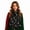 Black, variant on Festive Christmas Scarf For Seasonal Wear Winter Soft Warm Fashion Stylish Holiday Wrap Snowman Print Neck Shawl Cold Weather Accessory