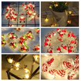thumbnail image 3 of Christmas Lights Decorations, Battery Operated Christmas Tree Santa Snowflake Xmas Lights, Waterproof Lights String Fairy fo C6G3, 3 of 6