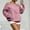 37#Pink, variant on Women's Off The Shoulder Sweatshirt Long Sleeve Drop Shoulder Oversized Pullover Tops Fall Outfits Black L