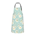 thumbnail image 2 of Naloa Floral Daisy Apron Kitchen Aprons with Pockets for Women Men Chef, 2 of 8