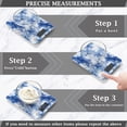 thumbnail image 3 of High Precision Digital Kitchen Scale Tempered Glass Food Scale Multifunction Scale Small Kitchen Appliances Blue Tie-dye Pattern, 3 of 7