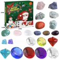 thumbnail image 1 of DJN Advent Calendar 2024 Christmas 24 Days Countdown With Natural Gemstones & Gift Toy Kit For Christmas | Geological Science Explora Toys and Hobbies Arts & Crafts & DIY toys, 1 of 5