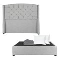 thumbnail image 1 of Box Base Cama Matrimonial+Cabecera Sitka Plata+Almohada Oso 2+Sabanas Basic, 1 of 8