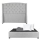 thumbnail image 1 of Box Base Cama Matrimonial+Cabecera Sitka Plata+Almohada Oso 2+Sabanas Basic, 1 of 8