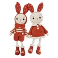 thumbnail image 1 of Inteprter Crochet Kit for Beginner Cute Rabbits Includes Hook,  Accessories Yarn, Almacenamiento y organización del hogar Naranja, 1 of 1