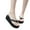 Multicolor, variant on Dakaela Women's Platform Flip Flops Trendy Dressy Summer Sandals Arch Support Walking Shoes Size 5-8