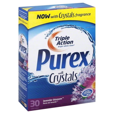 Purex Lavender Blossom Laundry Detergent with Crystals Fragrance, 71 oz