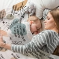thumbnail image 3 of New Mom Gifts for Women, Gifts for New Mom After Birth, New Mom Care Package After Baby, New Mom Blanket Mom Daily Affirmations Blanket Christmas Boy Mom Gifts 50"x60", 3 of 6
