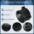 thumbnail image 4 of Conjunto de motor del ventilador HVAC Unique Bargains No.72223FJ000 para Subaru Metal Plástico Negro 1 Pc, 4 of 6
