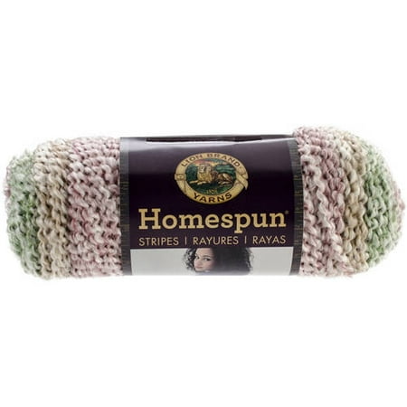 - Lion Brand Yarn Homespun Sundae Stripes 790-220 Fashion Yarn
