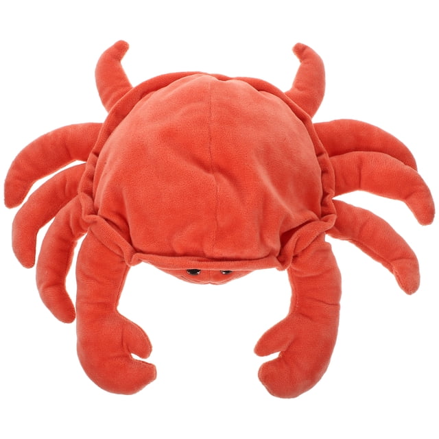 SHISUYAN Hemoton Parent Telling Story Hand Puppet Toy 1 Set Parent Child Interactive Toy Crab Hand Puppet Toy