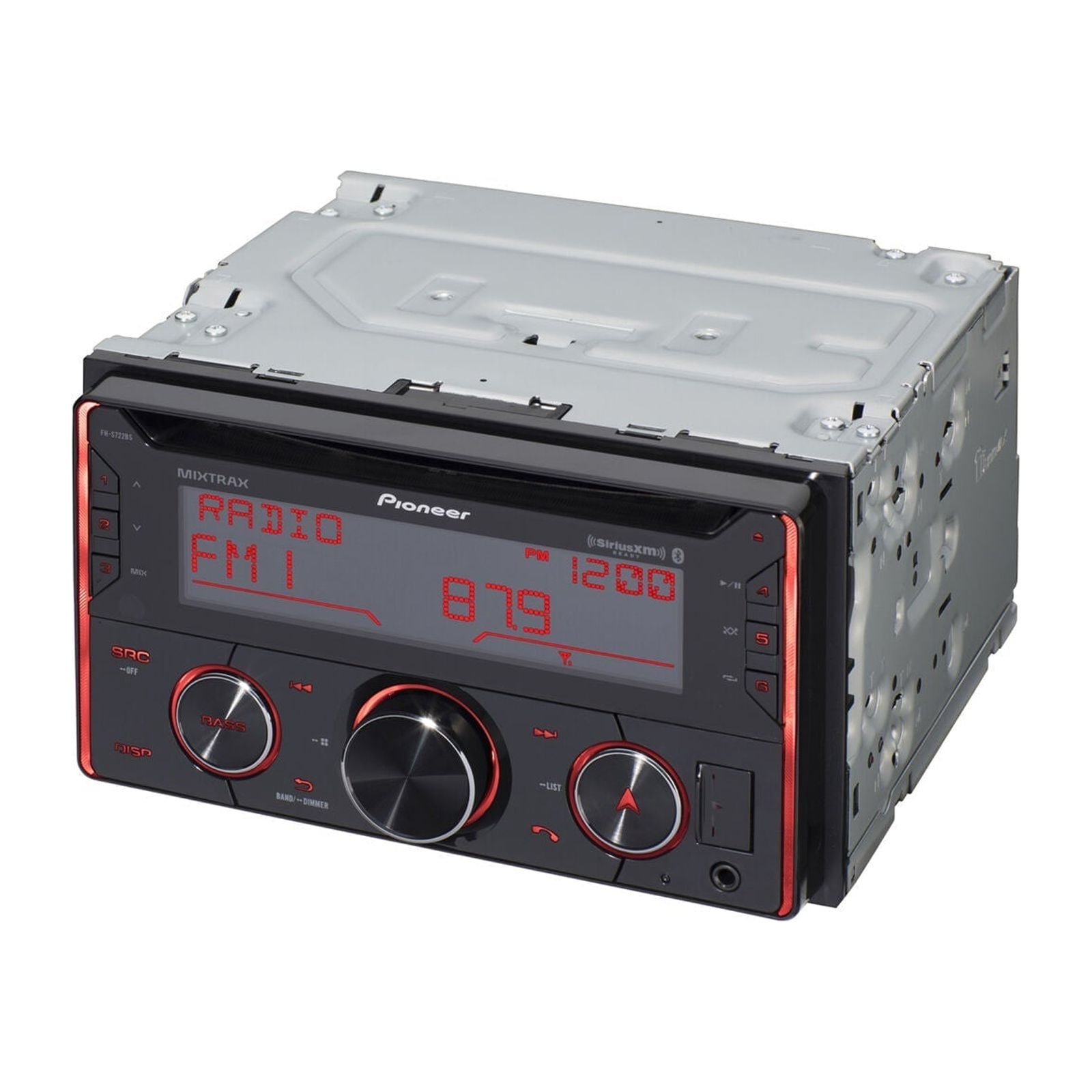 Pioneer FH-S722BS Double Din + 6.5" & 6X9" Speakers for 02 - 05 Dodge RAM