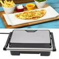 thumbnail image 1 of Panini Maker 850W Double Sided Heating Easy Cleaning Panini Press Grill Breakfast Machine US Plug 110V Nonstick Coating, 1 of 8