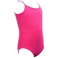 thumbnail image 2 of Girls Camisole Ballet Leotard, Adjustable Straps, Full Front Lining, Soft Cotton Dancewear for Ballet & Gymnastics, 2 of 5