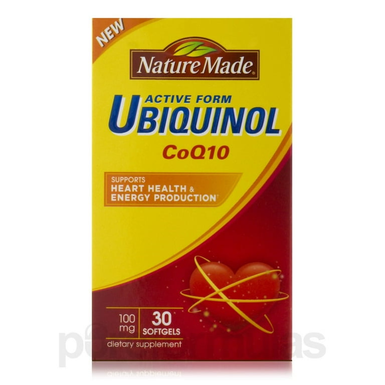 Complément Alimentaire DYNVEO Ubiquinol CoQ10 – 60 Gélules, Antioxydant, Neuf