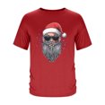 thumbnail image 4 of Tops para hombre, blusas y camisas de manga corta con cuello redondo para hombre, camiseta informal con cuello redondo y estampado para hombre, blusa de manga corta, blusa de poliéster para hombre, 4 of 4