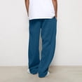 thumbnail image 5 of Mens Sweatpants Athletic with Pockets Joggers Drawstring Elastic Waist for Men Straight Leg Lounge Pants Running Gym Casual, 5 of 8