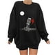 thumbnail image 1 of Puntoco Moda Mujer Acción de Gracias Impreso Blusa Suelta de Manga Larga Cuello Redondo Casual Pullover tops Sweatershirt Puntoco Puntoco-3045, 1 of 4