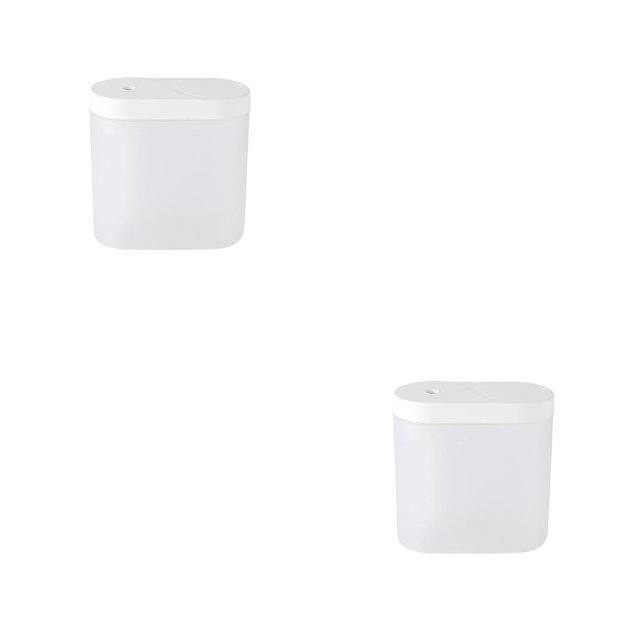 Humidificador Mini USB Advancent Aroma Difusor Mute Purificador Transparente Coche Blanco 2Conjunto