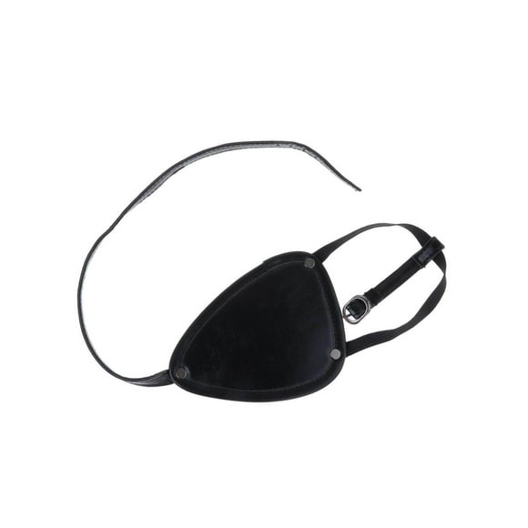 Pirate Eye Patch Adjustable Creative Supply for Supplies Carnival Halloween Cosplay Masquerade Adults Left Eye