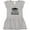 AC-Heather Grey, variant on Inktastic Faith Can Move Mountains Girls Toddler Dress