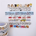 thumbnail image 5 of 5M Nueva Serie Snoopy Charlie Brown Pegatinas de Cinta de Papel de Dibujos Animados Kawaii 7 Estilos Material de Decoración de Cuentas de Mano para Regalos de Niñas, 5 of 5