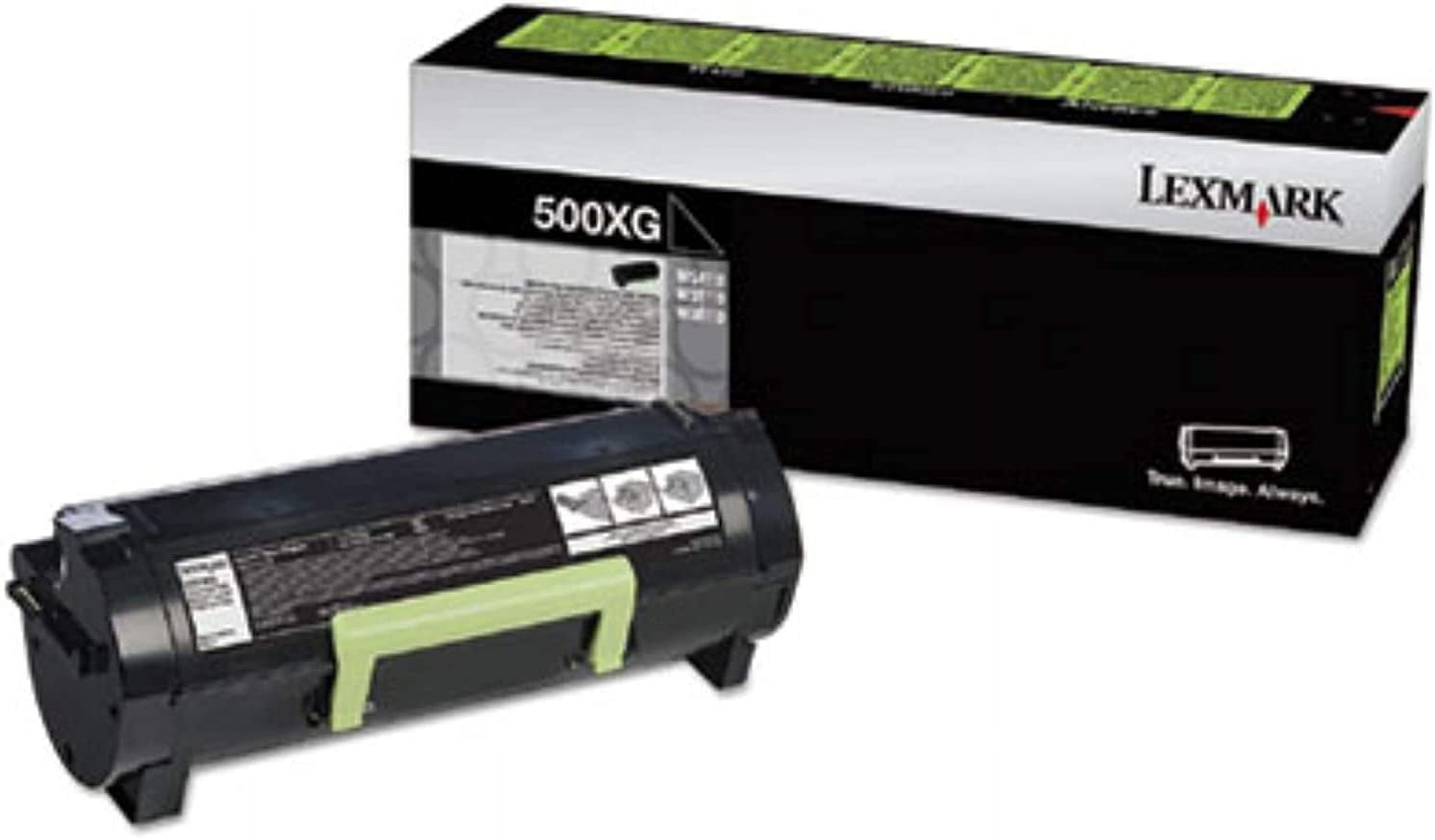 Lexmark 50F0X0G High-Yield Toner, 10000 Page-Yield, Black