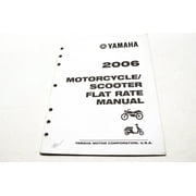 OEM Yamaha LIT-11750-00-06 Manual 06 Motorcycle/Scooter