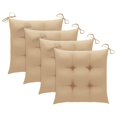 thumbnail image 5 of Sillas de Comedor para Patio Casafoyer 4 piezas con Cojines de Madera de Acacia, 5 of 5