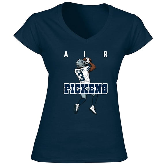 George Pickens AIR Dallas LADIES V-NECK Shirt T-Shirt