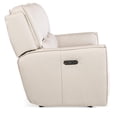 thumbnail image 2 of Bowery Hill Modern / Contemporary Zero Gravity Leather Power Sofa in Gray, 2 of 6