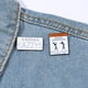 thumbnail image 4 of Juego de broches con forma de señal de advertencia de humor, aleación esmaltada, para blusa, 4 of 5