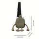 thumbnail image 1 of Frog Shaped Backpack, Adjustable Strap Casual Knapsack, Versatile Cute Rucksack, 1 of 4