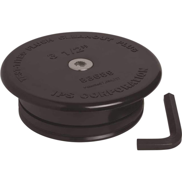 Tapón de reparación de limpieza mecánica IPS 83689 de 8,9 cm a ras