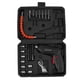 thumbnail image 2 of Juego de destornilladores eléctricos negros mini, inalámbricos, recargables por USB, batería de pequeña potencia, destornillador multifunción, 2 of 14