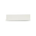 thumbnail image 4 of Pemberly Row V-Style 60" Traditional Wood Dining Bench in White, 4 of 5