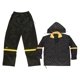 thumbnail image 1 of Traje impermeable personalizado de nailon para artesanía en cuero, 3 piezas, negro, XL, 1 of 3