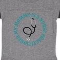 thumbnail image 3 of Inktastic Nurse Practitioner Mommy Childs Boys or Girls Baby Bodysuit, 3 of 4
