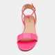 thumbnail image 5 of Sandalias de Tacón Cuadrado con Punta Abierta en Neon Rosa para Mujer DREAM PAIRS, 5 of 6