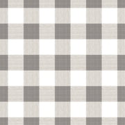 Con-Tact Creative Covering™ Printed Vinyl Top - Gingham Gray, 18 in. x 16 ft., Designed to Help with Surface Protection and Shelf Organization