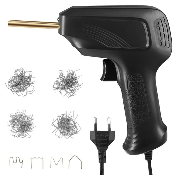 GBAYXJ Plastic Welder Kit For Bumper 50w Hot Stapler Welding 4 Types Staples Hot Stapler Welding Repairing Crack Machine For Car Bumper(Black)