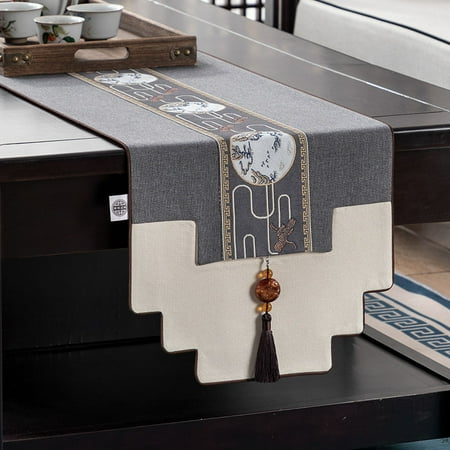 

1 Pieces Modern Minimalist Porch Coffee Table Dining Table TV Cabinet Cover Cloth Waterproof Non-slip Table Runner
